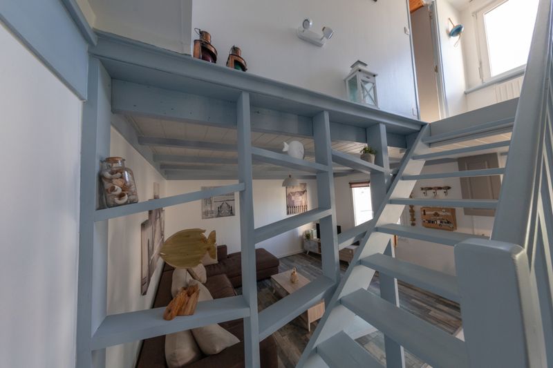 Accès à la mezzanine